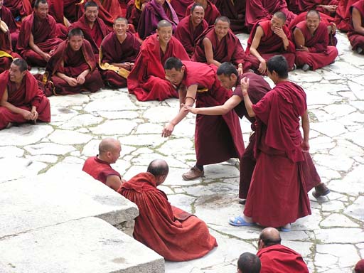 Mönche in Tibet