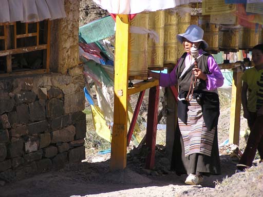 Gebetsmühlen, Tibet
