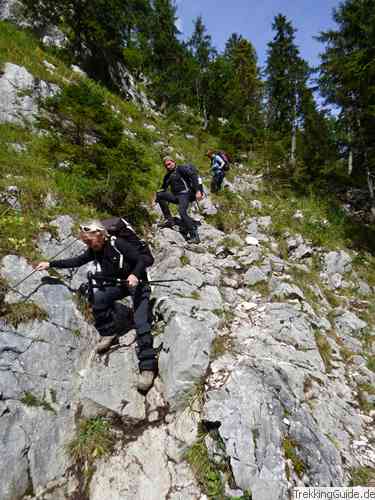 Reintal, Weg zur Zugspitze