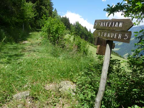 Meraner Höhenweg, Südtirol