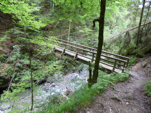 Brücke Schlossbachklamm