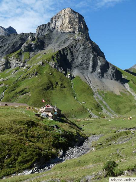 Rotstockhütte, Bärentrek, Alpen