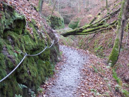 Landgrafenschlucht an der Wartburg