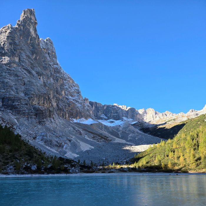 Gadertal: Lagazuoi-See