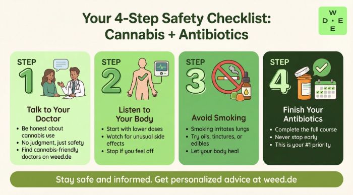 Antibiotica und Cannabis