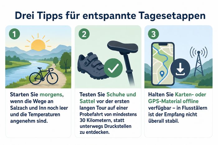 Drei Tipps für die Radtour