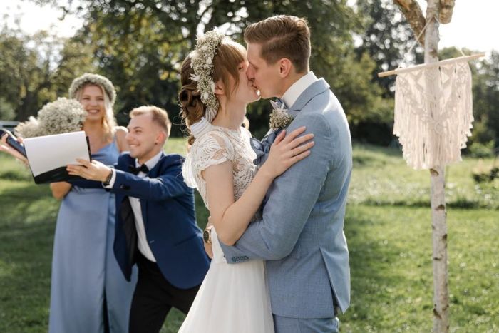 Hochzeit im Freien