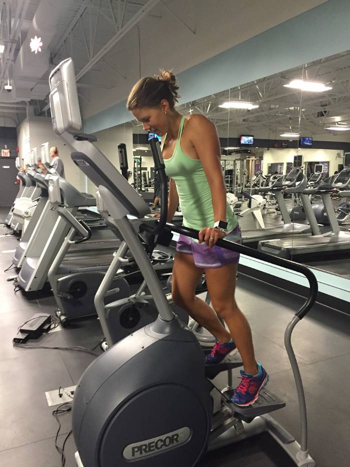 Im Fitnessstudio