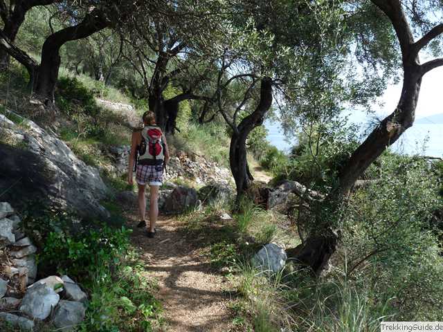 Wandern Korfu