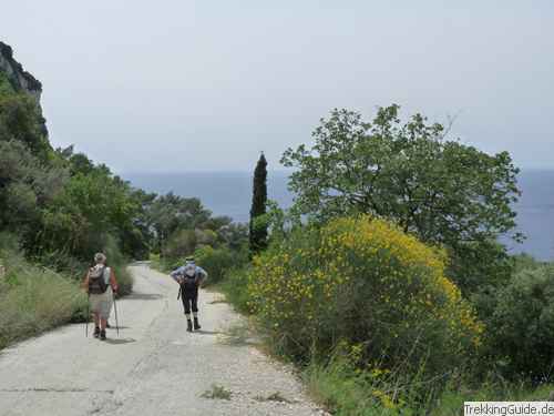 Wandern Korfu