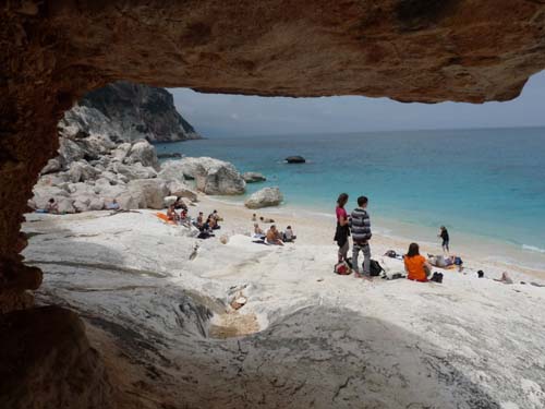 Strand, Sardinien, Italien