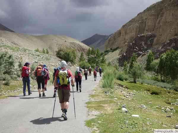 Trekking Ladakh mit leichten Trekkingschuhen?