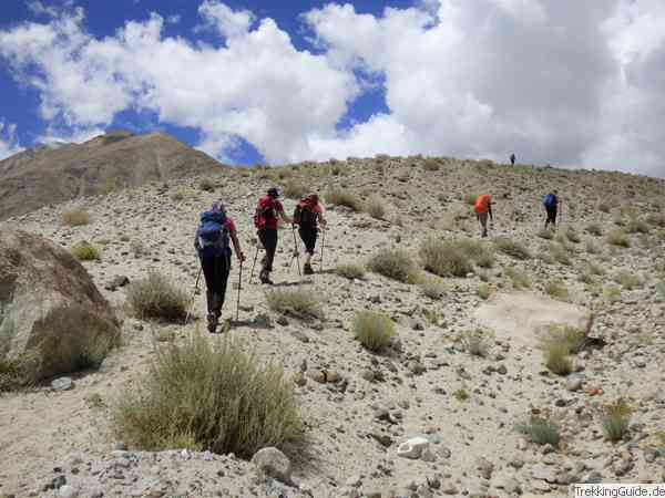 Wandern in heißen Regionen: Ladakh