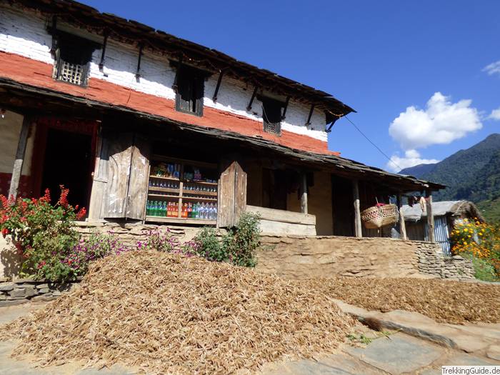 Gurung-Haus, Nepal
