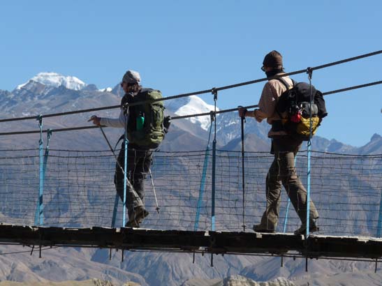 Hemden beim Trekking in Nepal
