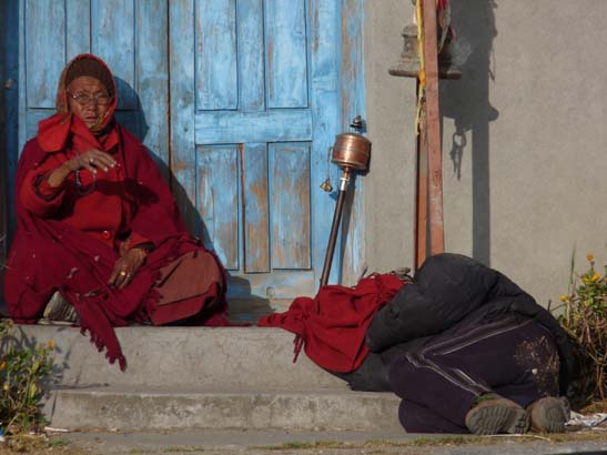 Pilger in Muktinath