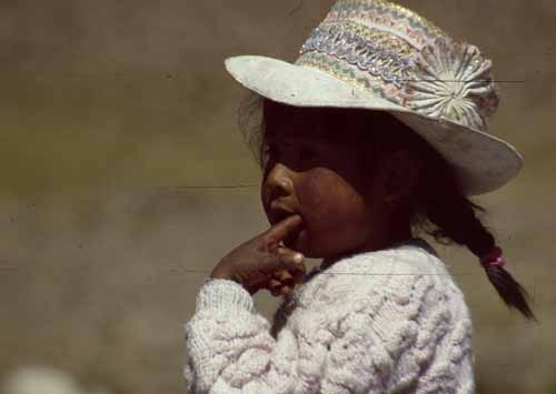 Mädchen, Peru
