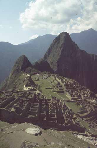 Machu Picchu mit Huayna Picchu