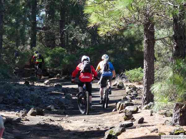 Mountainbike in Spanien