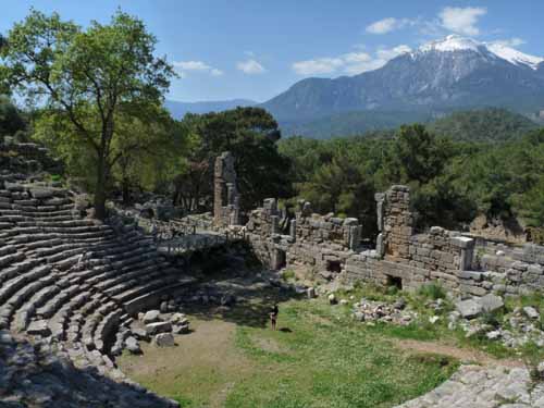 Theater Phaselis und Tahtali (Türkei)