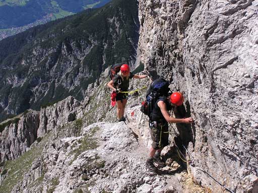 Klettersteige im Karwendel