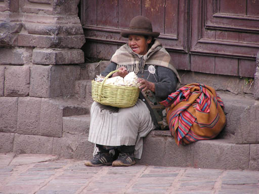 Frau, Cusco
