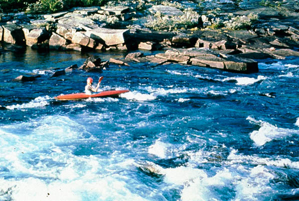 Wildwasser Norwegen