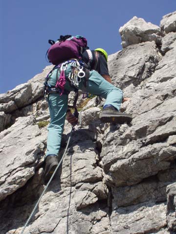 Klettern Allgäu: Mindelheimer Hütte