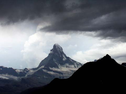 Matterhorn von der Domh&uuml;tte
