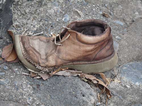 alter Schuh, Gomera
