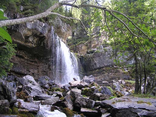 Wasserfall in der Brenta