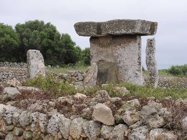 Taula, Menorca