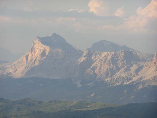 Abendlicht auf den Dolomiten