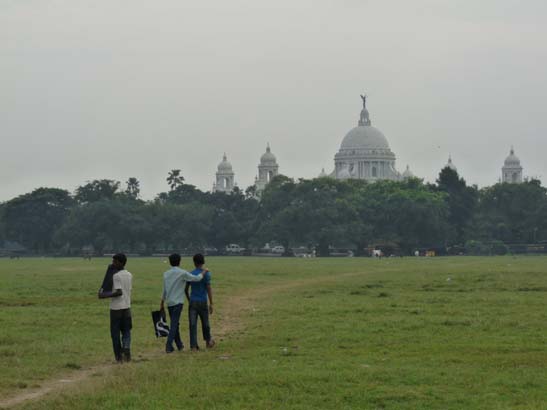 Maidan mit Victoria Memorial, Kalkutta