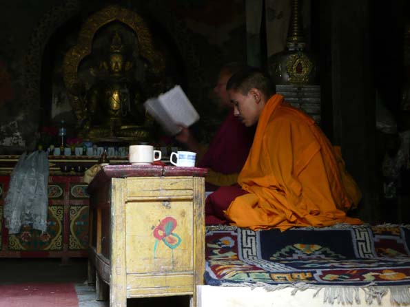Mönch, Tibet