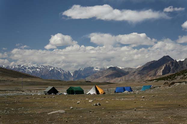 Camp in Ladakh