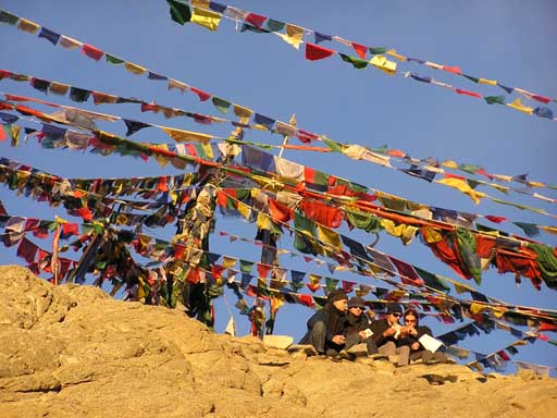Gebetsfahnen, Ladakh
