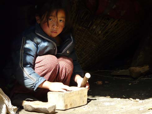 Kind in Nepal
