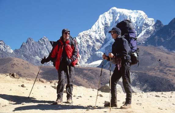 Bergsteiger in Solo Khumbu, Nepal
