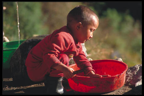 Kid in Red