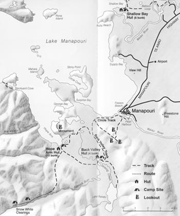 Manapouri Tracks (DOC)
