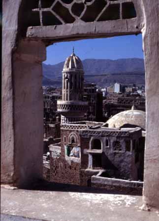 Minarett 2 in Sanaa