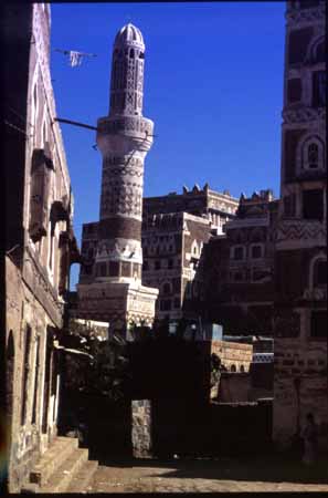 Minarett in Sanaa
